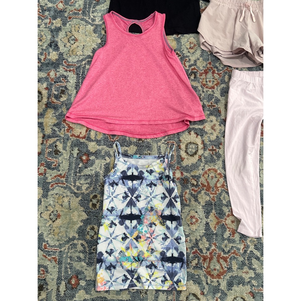 Nike Ivivva All in Motion Girls Size 6 Activewear Bundle Pink Black EUC - Picture 4 of 6